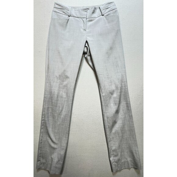 The Limited Collection Women's Dress Pants Cassidy Fit Sz 2 Gray Stretch Slim - Picture 1 of 15